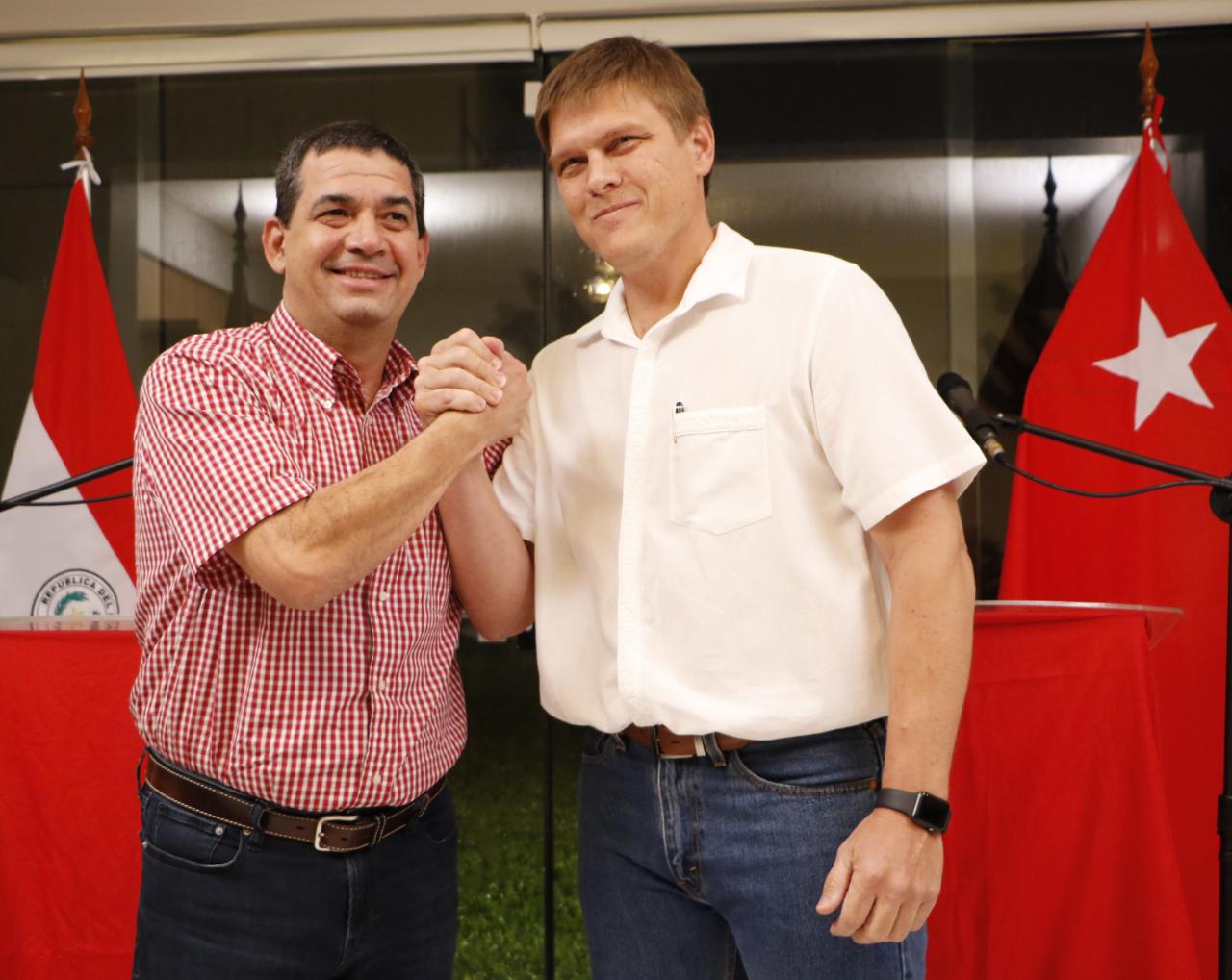 Oficializan la chapa Velázquez-Brunetti para las internas de la ANR