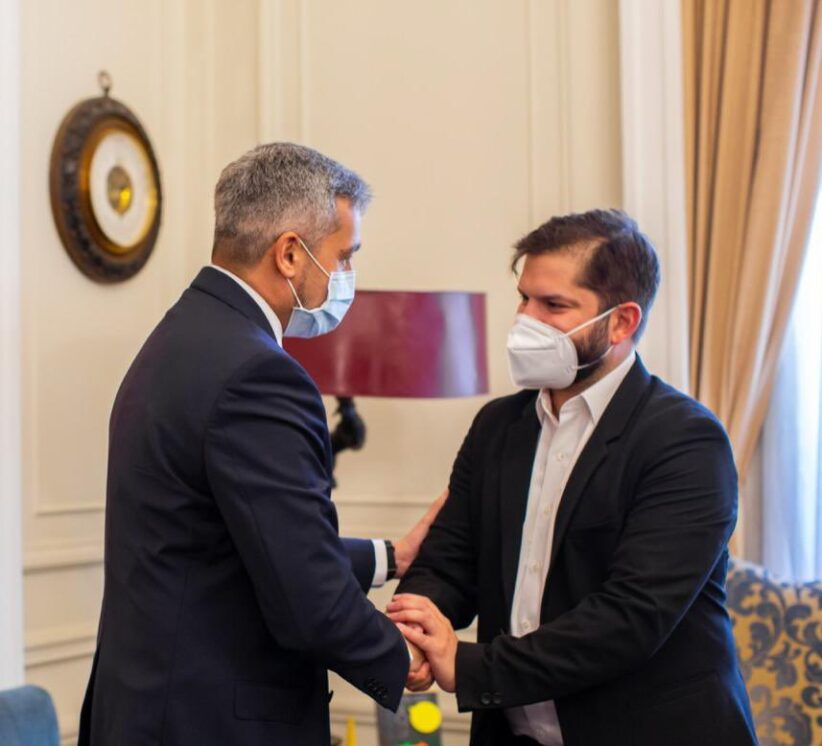 Paraguay y Chile coinciden en reforzar relaciones