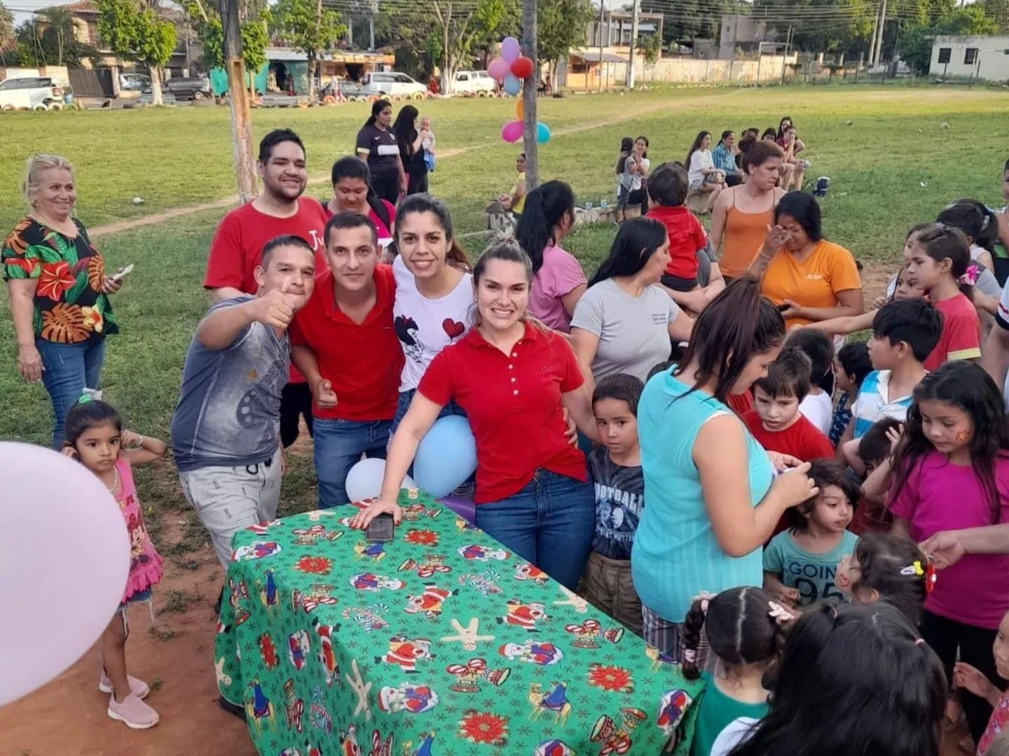 Candidata colorada organizó «La Semana del Niño»