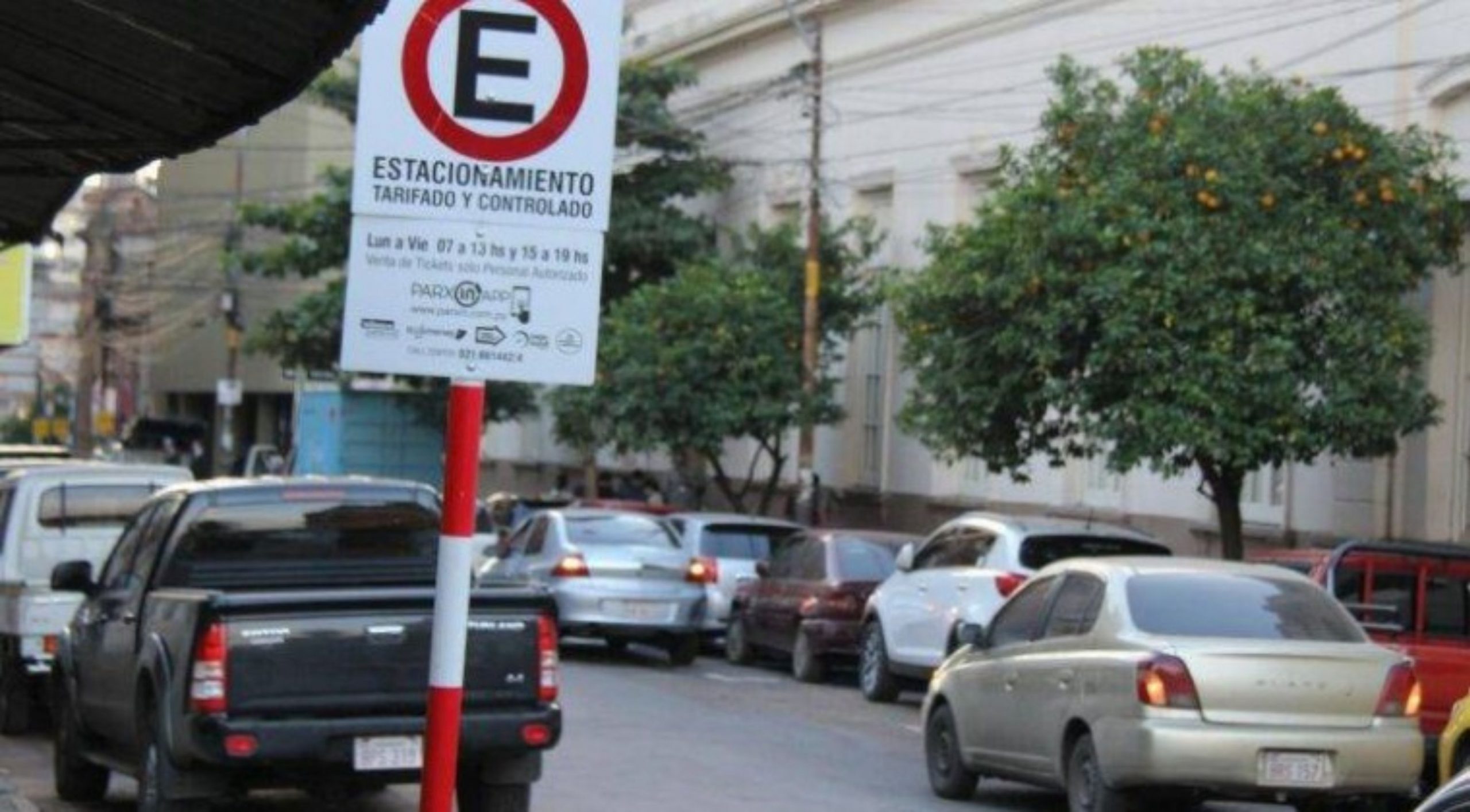 Estacionamiento tarifado en Asunción