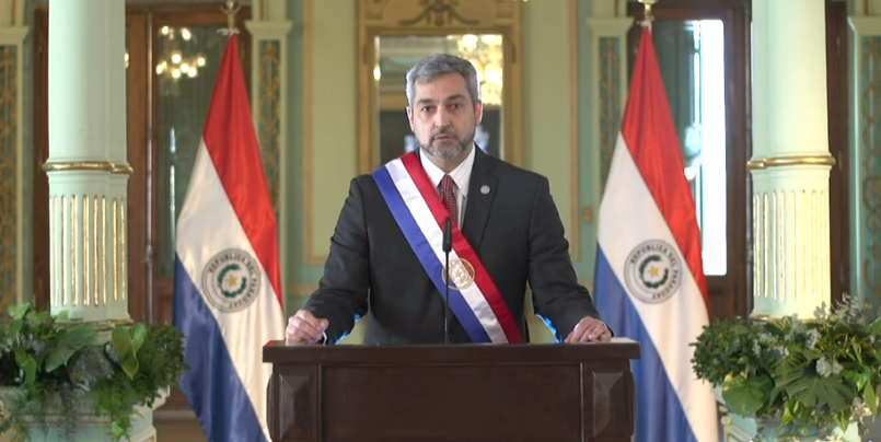 El presidente Mario Abdo dará su último informe al Congreso Nacional el próximo sábado