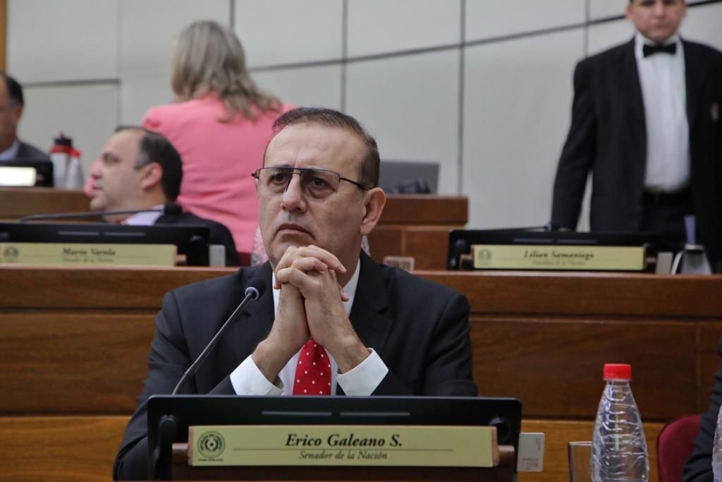 El senador Erico Galeano se quedo sin fueros
