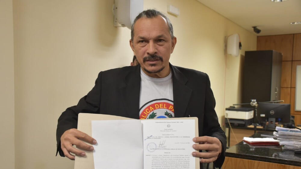 Corte vuelve a rechazar acción de Mbururú para jurar como senador