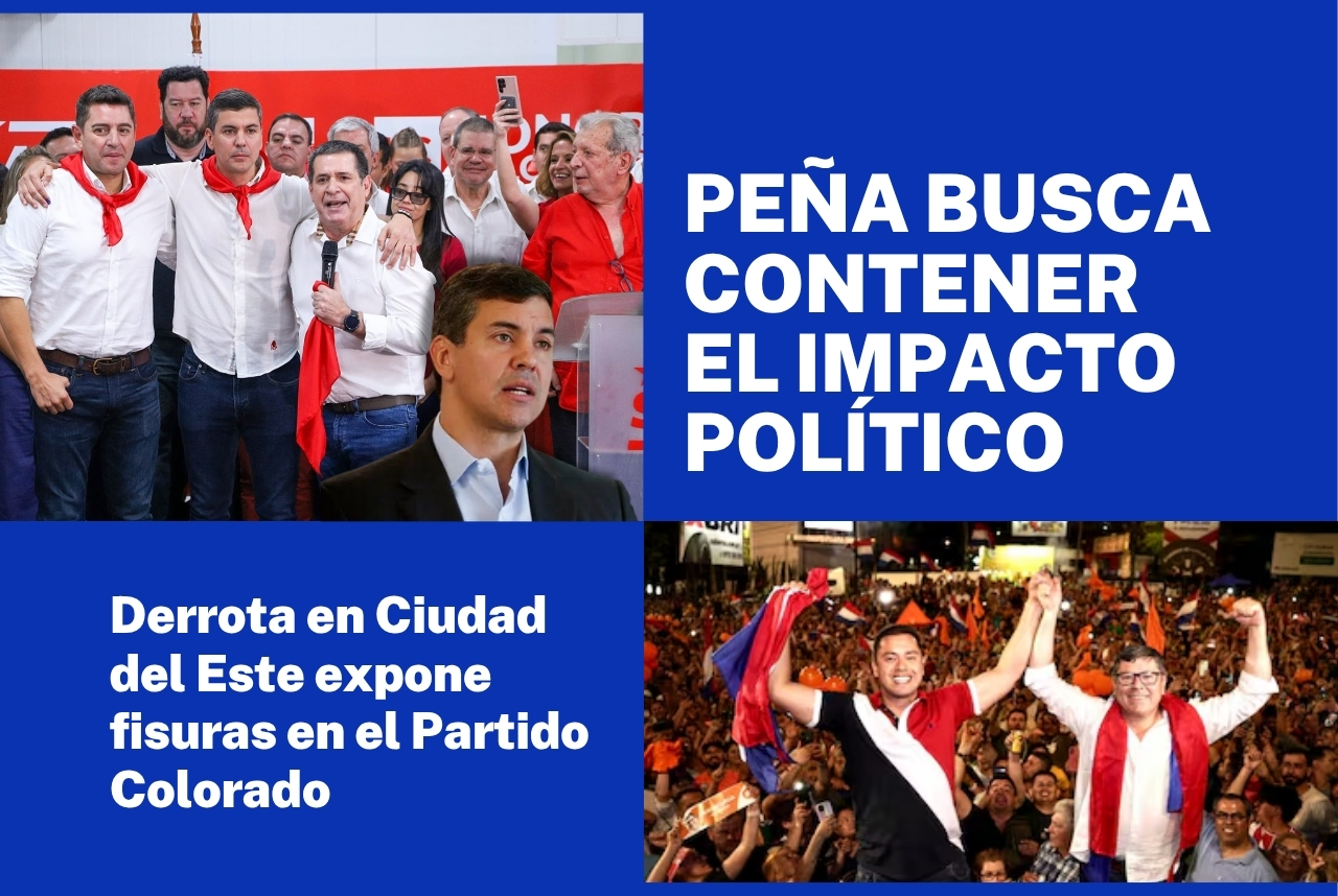 Derrota en Ciudad del Este expone fisuras en el Partido Colorado