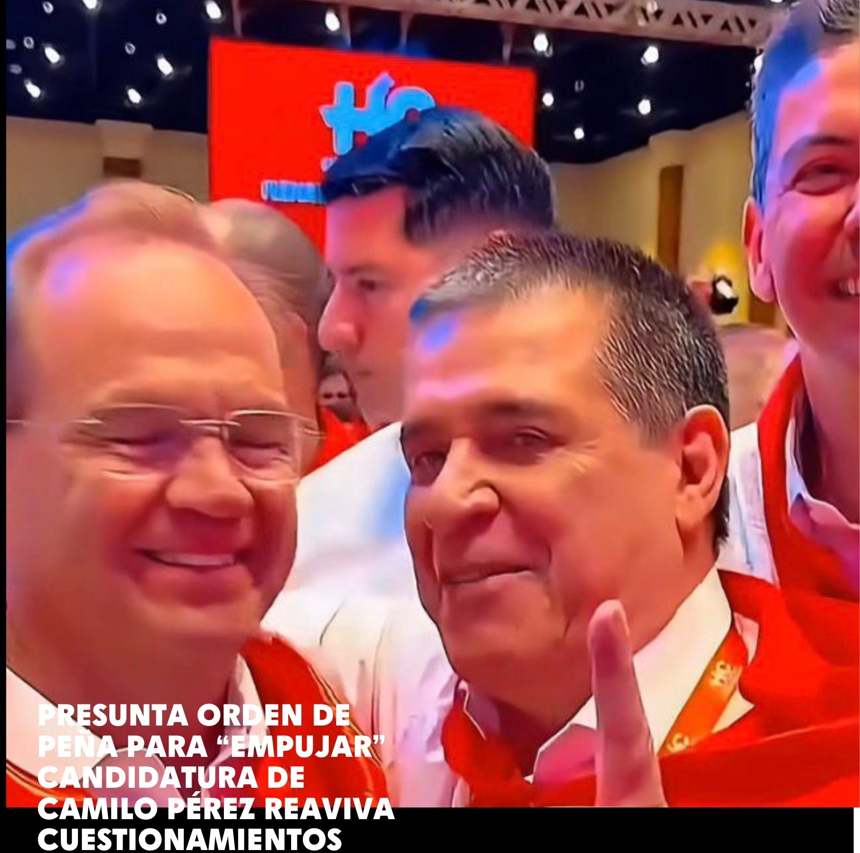 Presunta orden de Peña para “empujar” candidatura de Camilo Pérez reaviva cuestionamientos sobre uso político del Gobierno