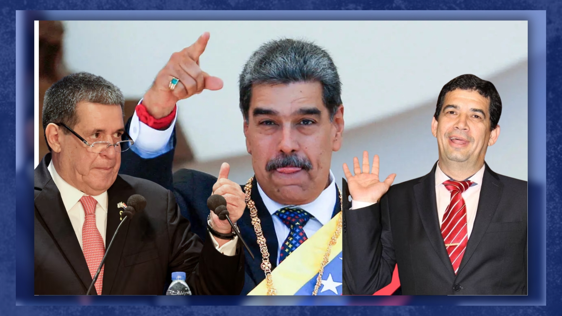 CARTES,VELAZQUEZ Y MADURO, ESTAN ACUSADOS POR CAUSAS SIMILARES?